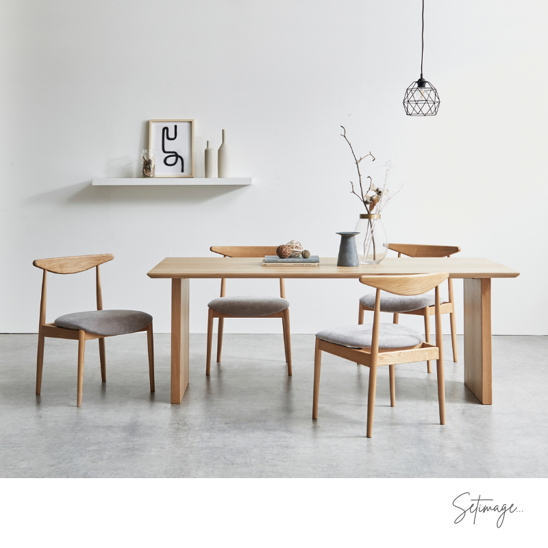 ダイニングチェア 椅子 イス チェアー 木製チェア ファブリックチェア