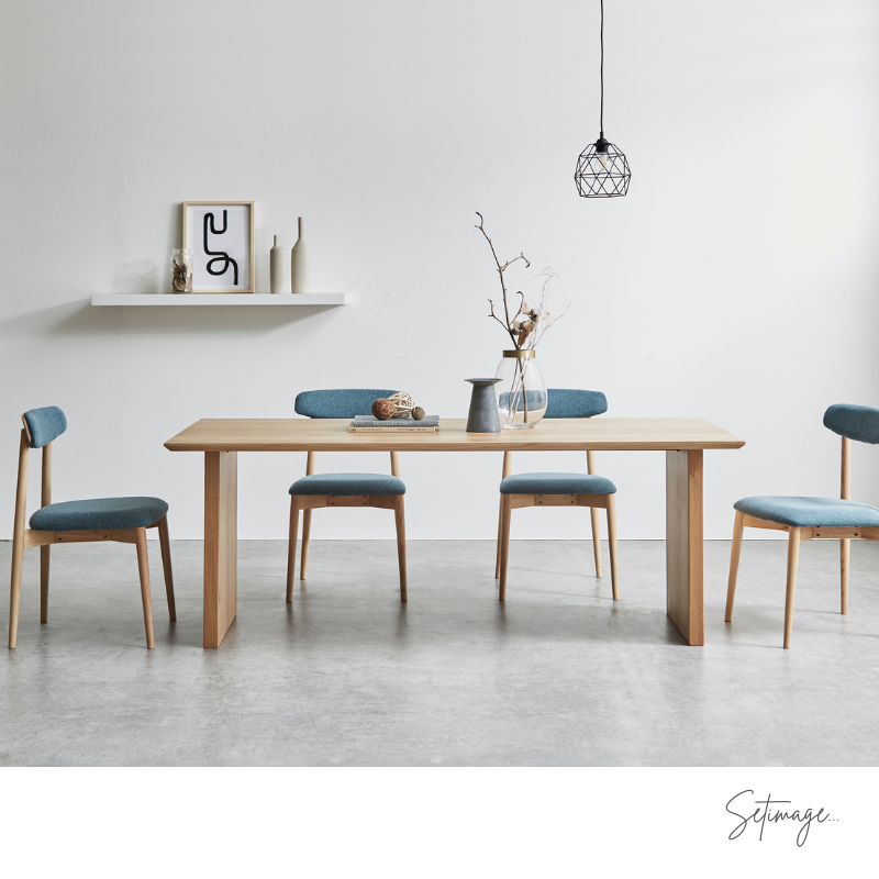 ダイニングチェア 椅子 イス チェアー 木製チェア ファブリックチェア