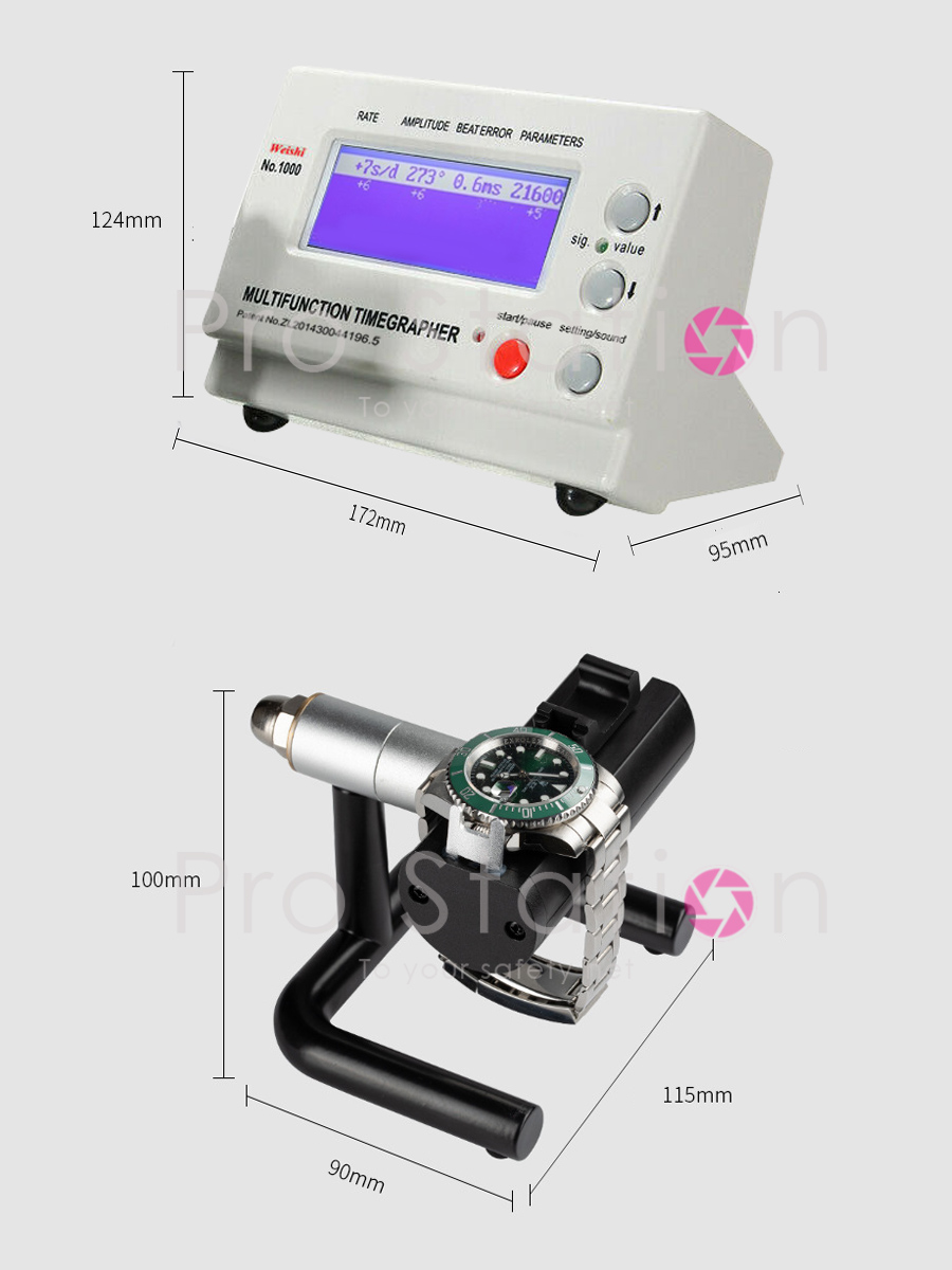 機械式腕時計歩度測定器