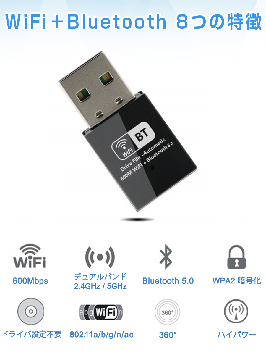 激安価格と即納で通信販売WiFi 無線LAN 子機 1300MbpsUSB3.0 WIFI