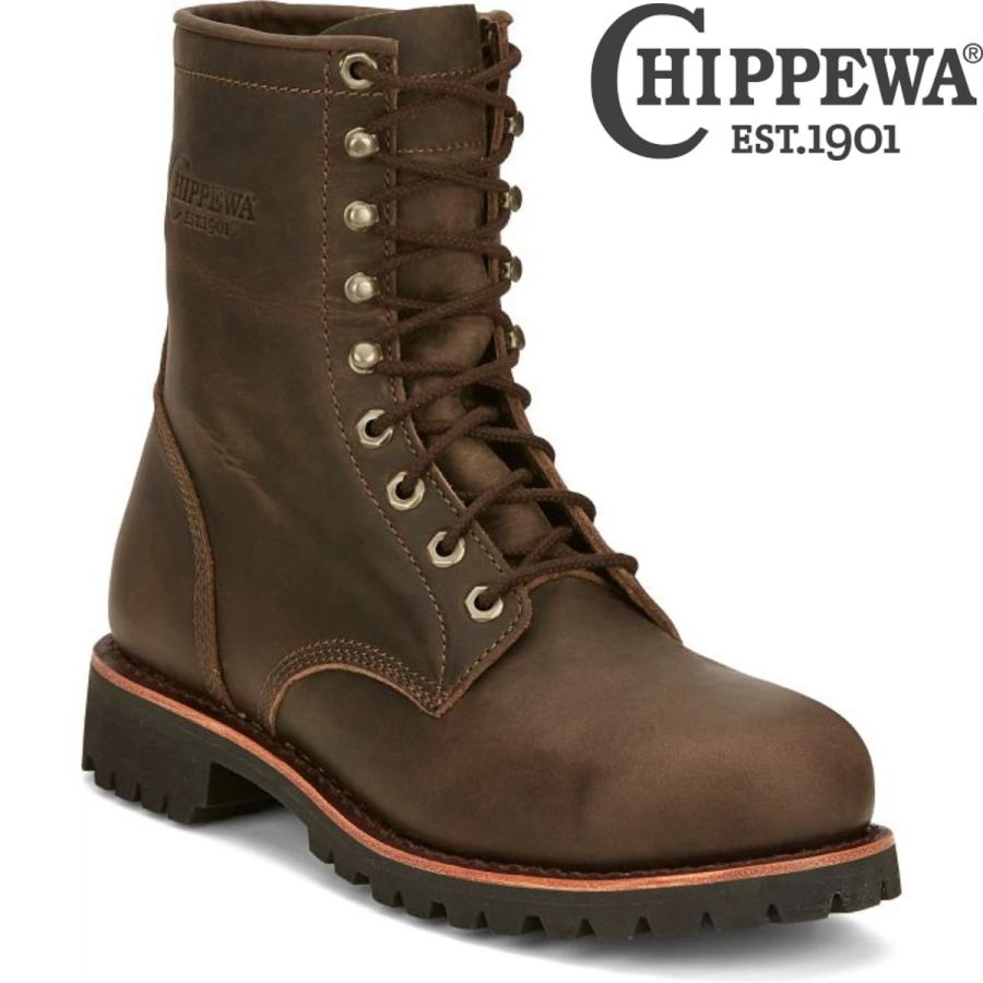 CHIPPEWA チペワ メンズLOGGER BOOT ブーツ 革ブーツ 並行輸入品】チペワ CHIPPEWA ワークブーツ メンズ ロガーブーツ