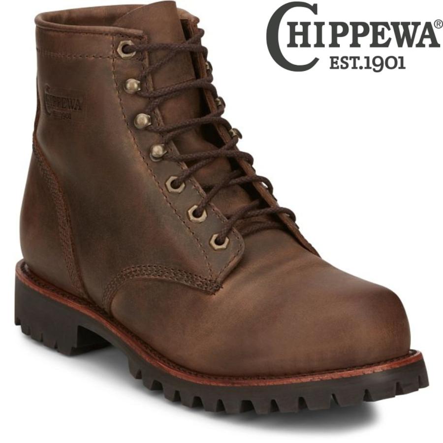 CHIPPEWA（チペワ） ワークブーツ 本革 CLASSIC 2.0 8 STEEL TOE