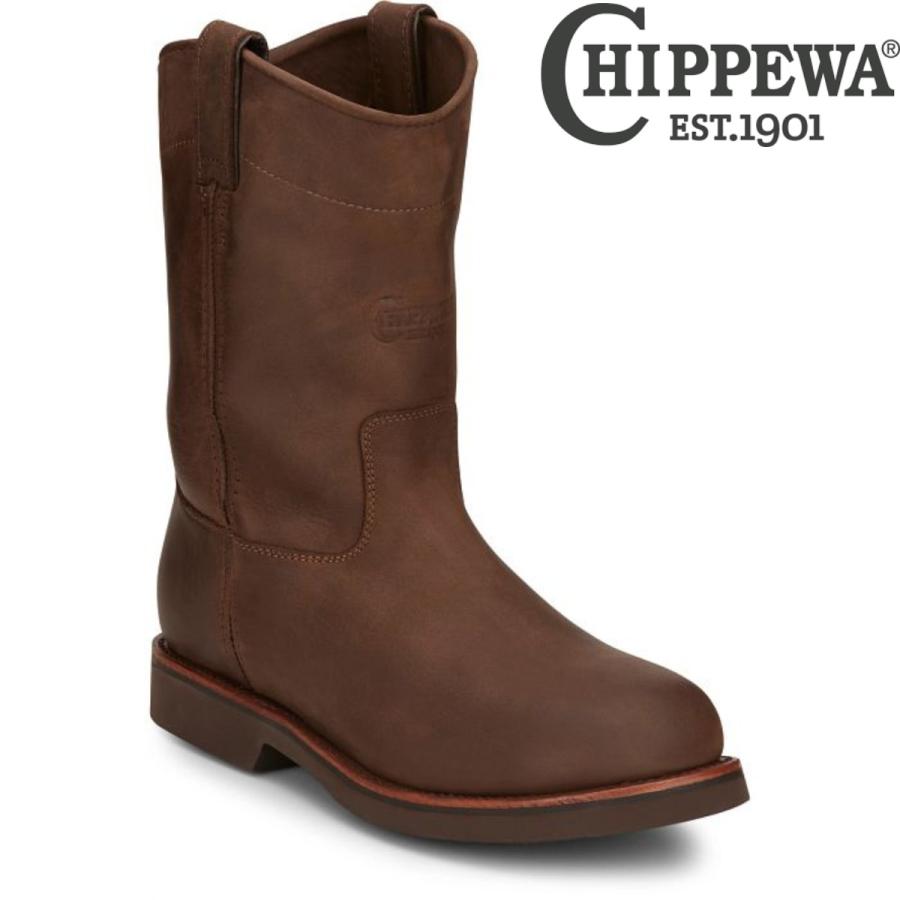 CHIPPEWA（チペワ） ワークブーツ 本革 CLASSIC 2.0 8 STEEL TOE