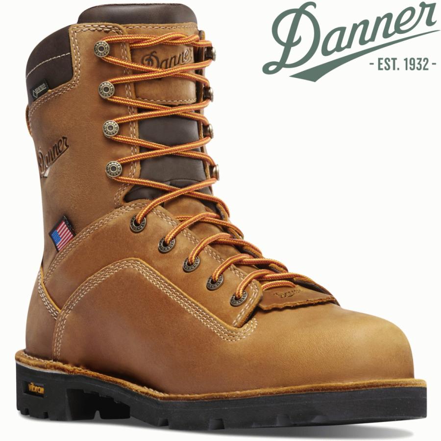 Danner ダークブラウン レザー ワークブーツ ミッドカット ワークブーツ - ダナーブーツ | Danner の通販店舗 【ブーツマスター】