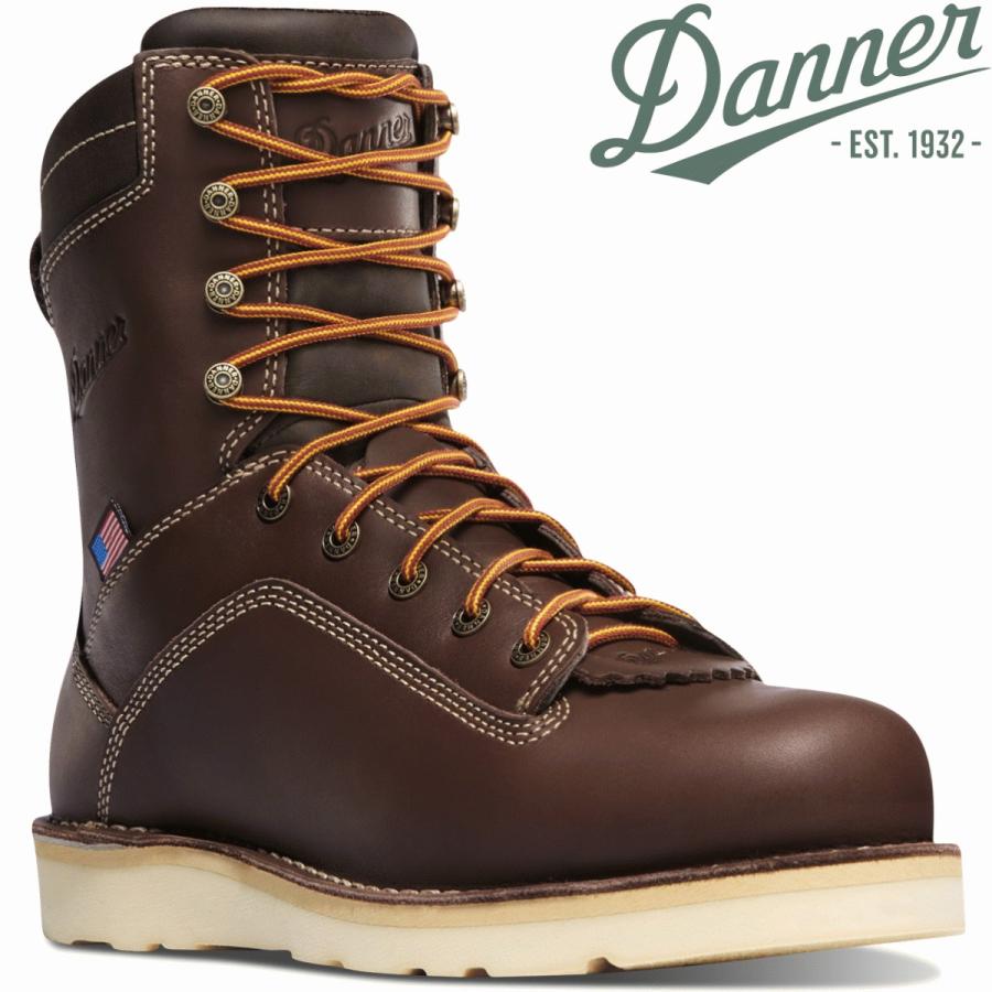 Danner（ダナー） ダナーワークブーツ DANNER Quarry USA Brown Alloy