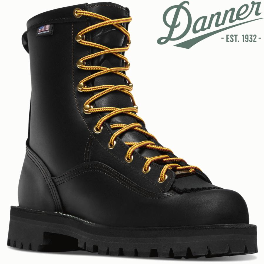 （美品）Danner 防水防寒ブーツ メンズ ブラック26センチ Danner ダナーブーツメンズ 安全靴 消防靴 DANNER Wildland