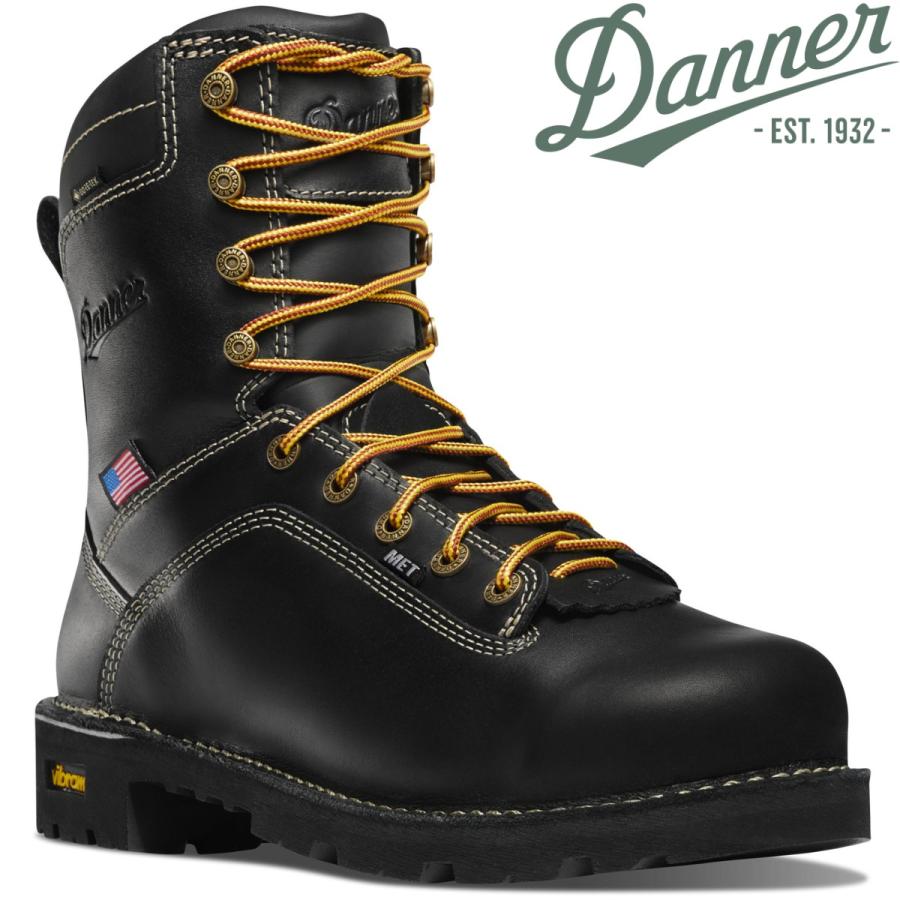 Danner（ダナー） ダナーワークブーツ DANNER Quarry USA Black Alloy 