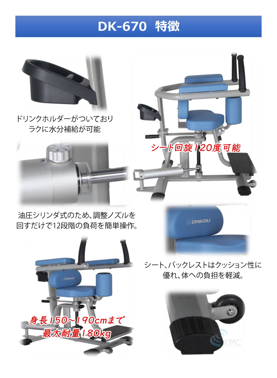 ダイコウGYMシリーズ（準業務用） ロータリートルソー　DK-670