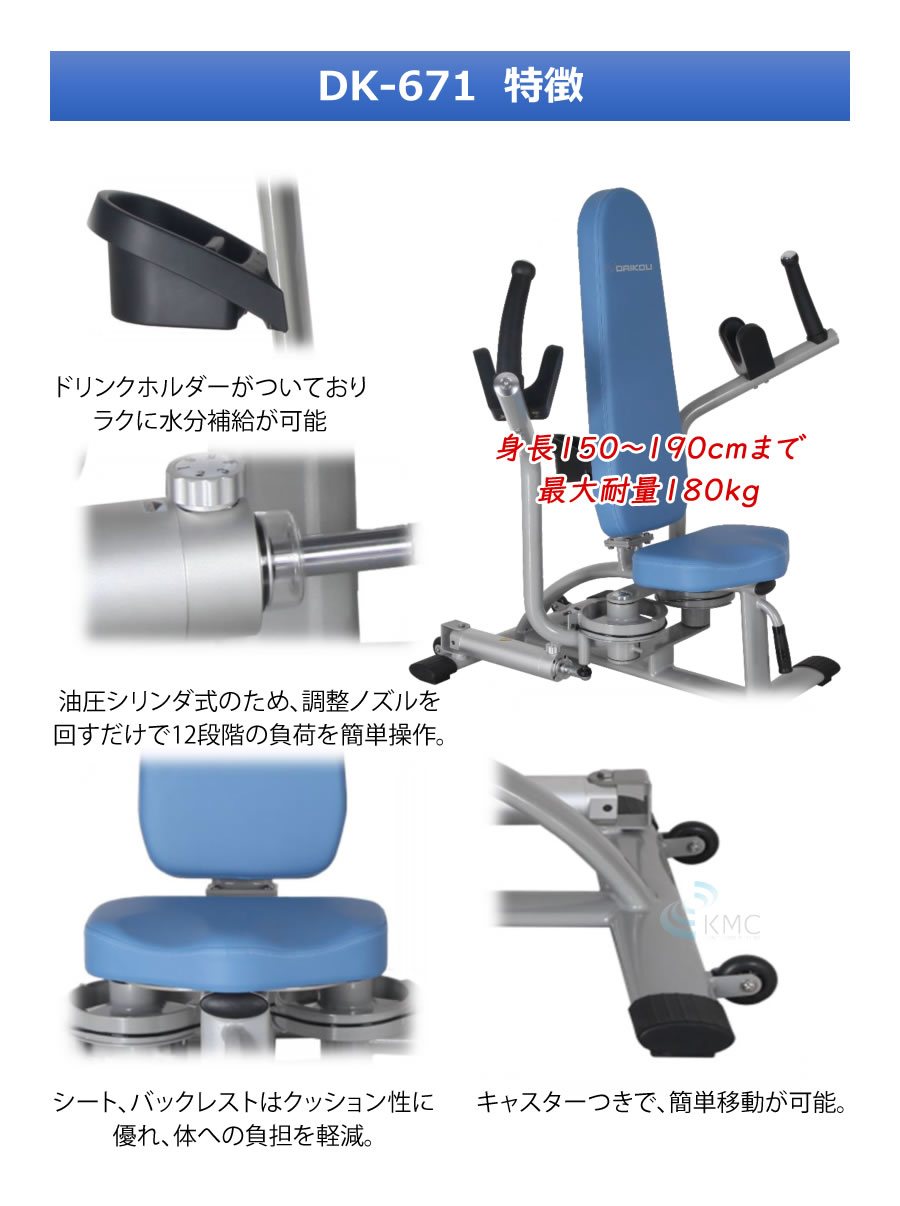 ダイコウGYMシリーズ（準業務用） ペクトラルフライ/リアデルト　DK-671