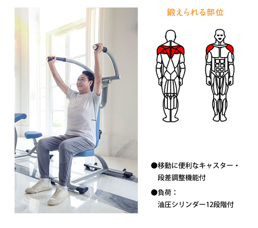 ダイコウGYMシリーズ（準業務用） ショルダープレス / プルダウン　DK-673