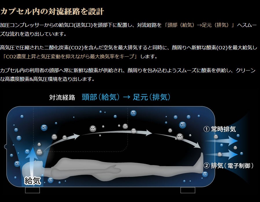 カプセル内の対流経路を設計