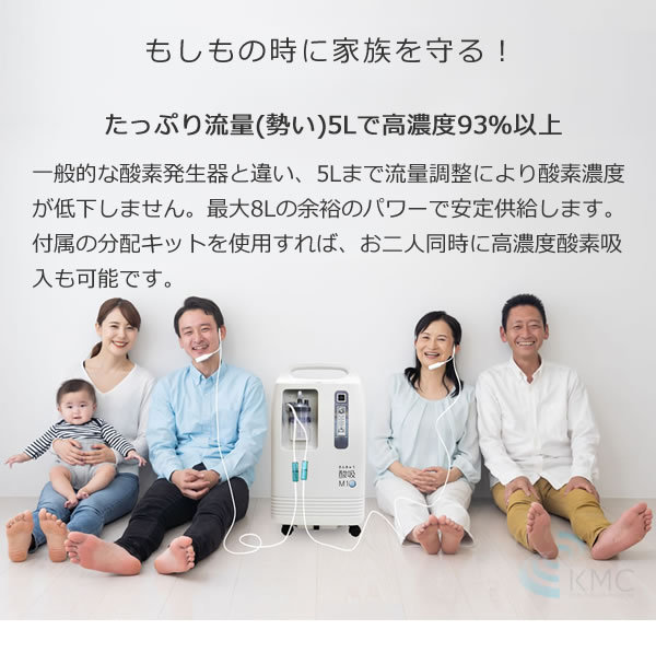 酸素発生器 酸吸（さんきゅう） 新型コロナ支援品TYPE-B【日本製
