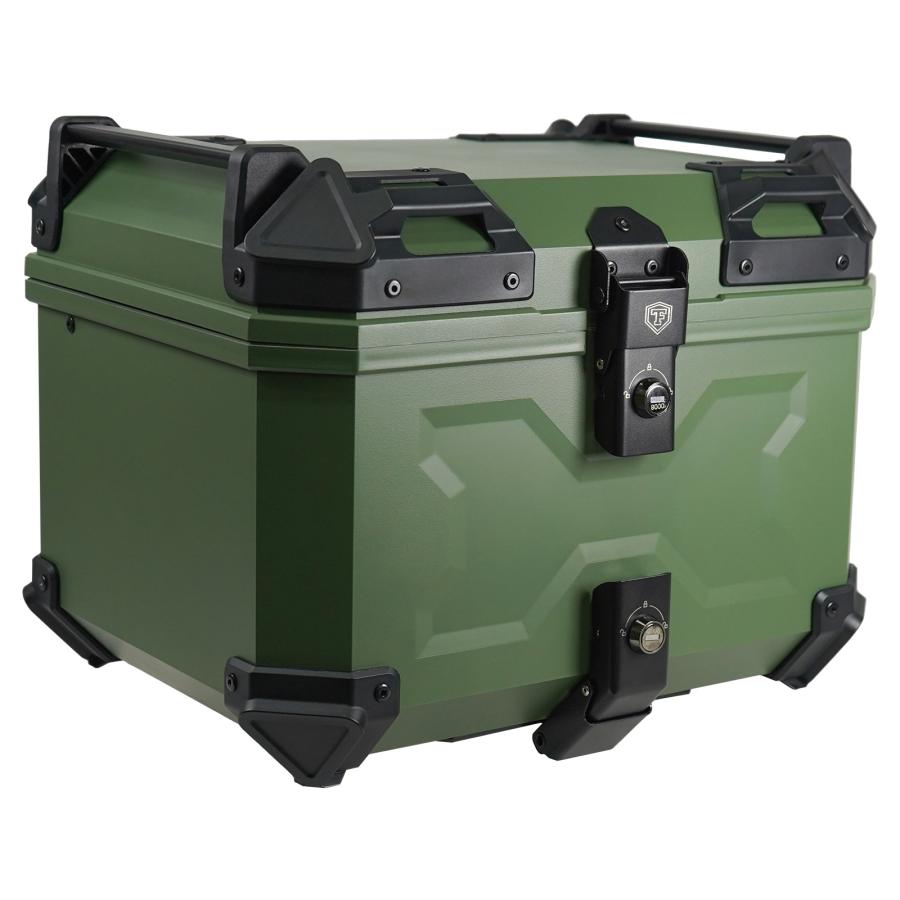 リアボックス 45L 背もたれ abs バイク 白 トップケース バイク