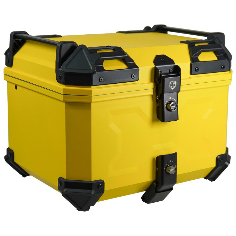 リアボックス 45L 背もたれ abs バイク 白 トップケース バイク