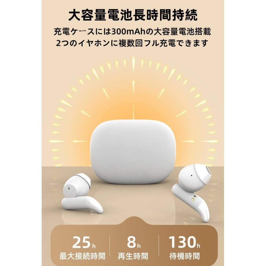 ワイヤレスイヤホン Bluetooth5.3 イヤホン 睡眠用 昼夜兼用 寝返り痛くない 高音質 ブルートゥース 片耳 両耳 AAC/SBC 小型 軽量 睡眠遮音 IPX6防水 左右兼用 |  | 13