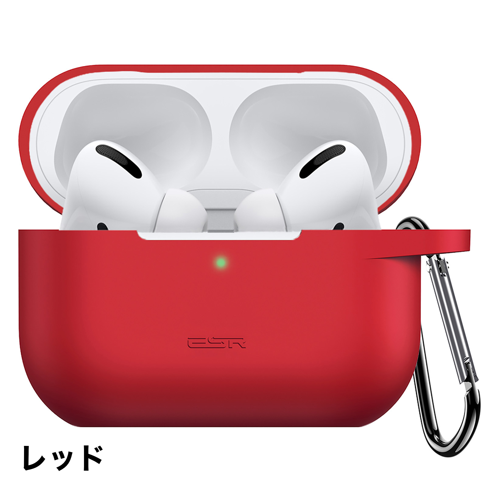 ESR AirPods Pro ケース (2022/2019)用 第2世代 シリコン保護ケース