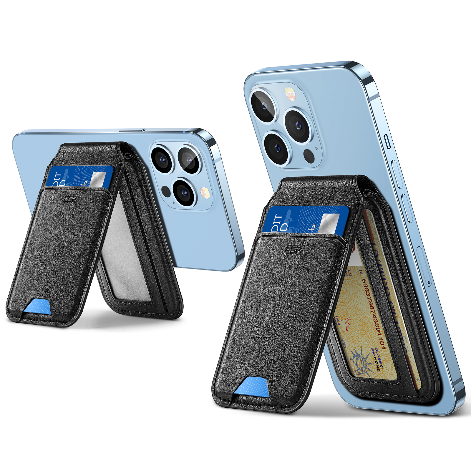 ウォレットスタンド メンズ向け iPhone15/14/13/12シリーズ ウォレット