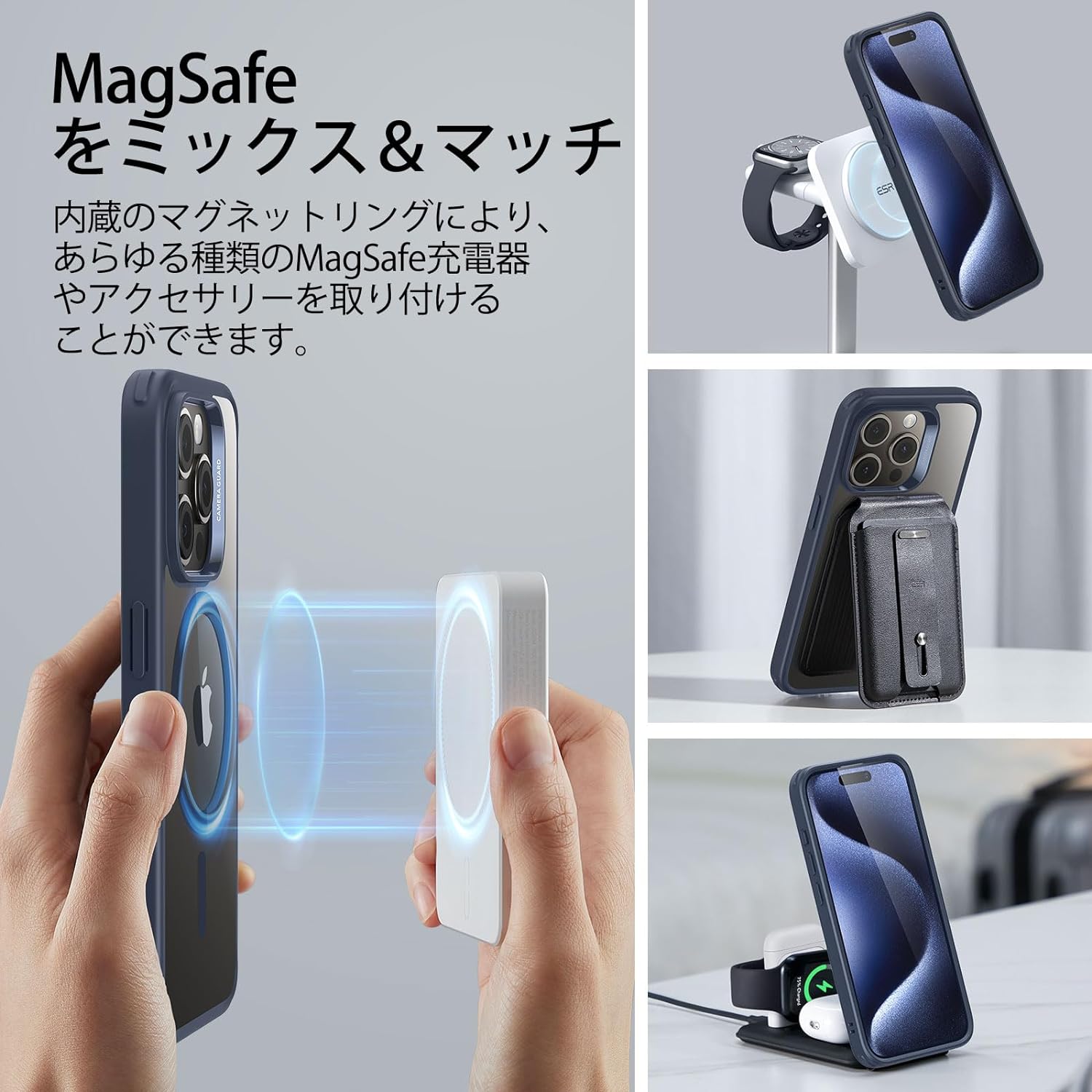 iPhone 15 Pro用 ケースマグネット搭載 黄変なし 米軍MIL規格 Amazon.co.jp: MOFT【公式直営店】iPhone 15 Pro 用 ケース MagSafe