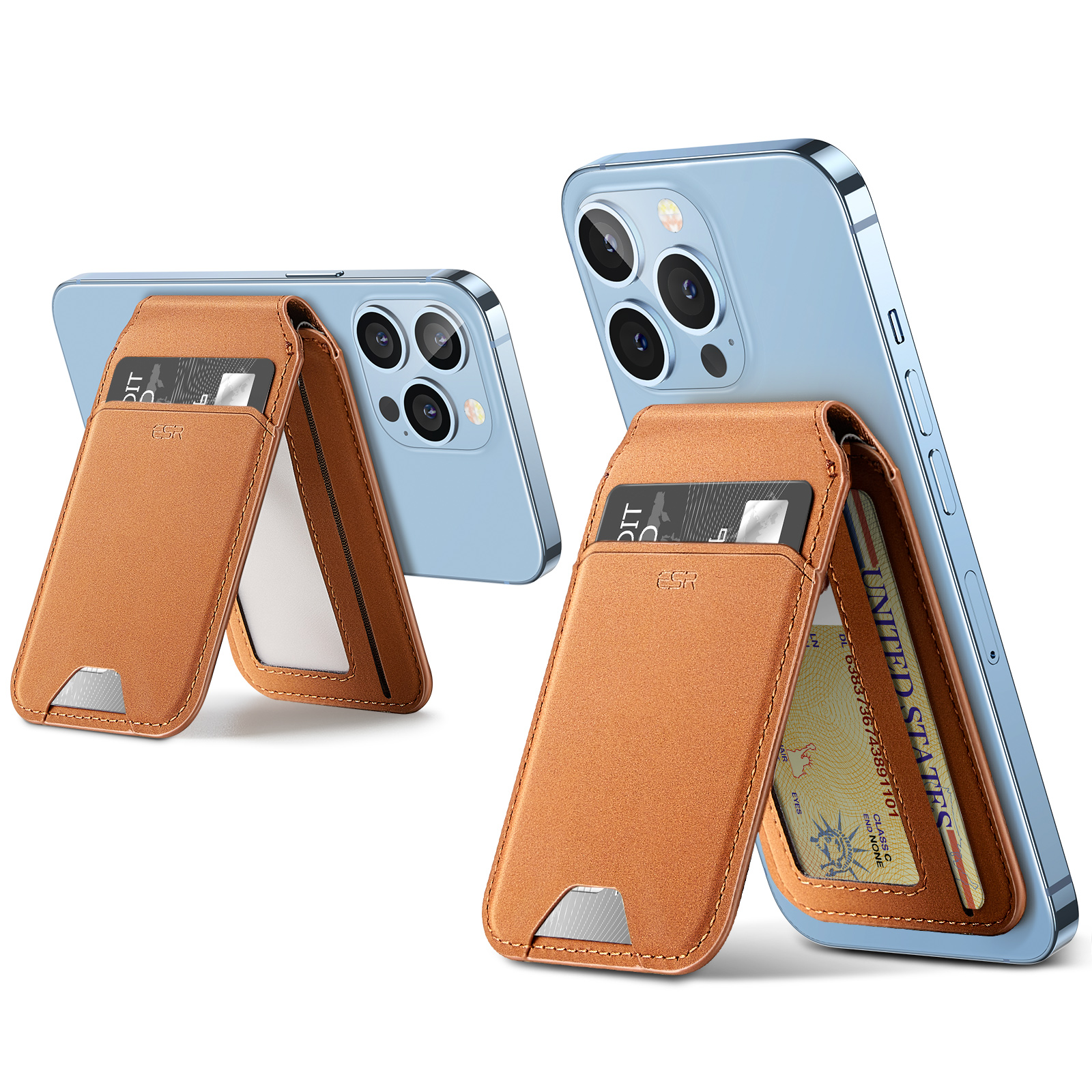 iPhoneレザーウォレット 探す対応 オレンジ Amazon.co.jp: MagSafe対応iPhoneレザーウォレット - オレンジ