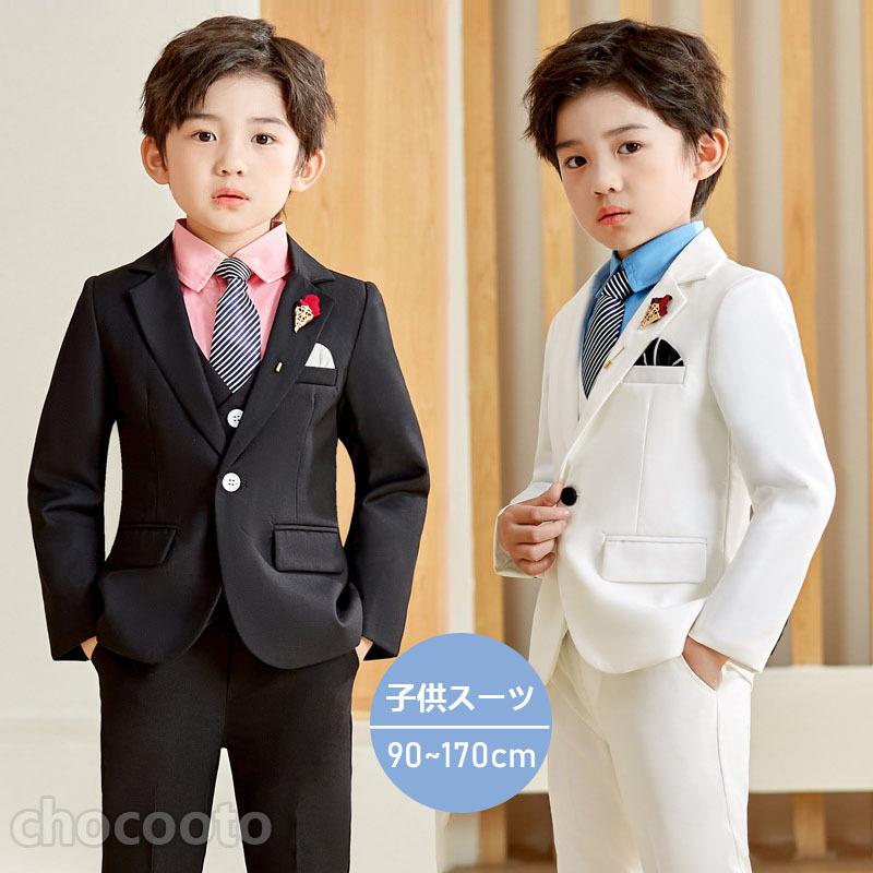 子供スーツ 男の子 フォーマルスーツ セット おしゃれ 結婚式 発表会 卒業式 入学式 子供 キッズスーツ 入園式 七五三 誕生日 タキシード  子どもジュニア :kt113715684:ニットknit 通販 