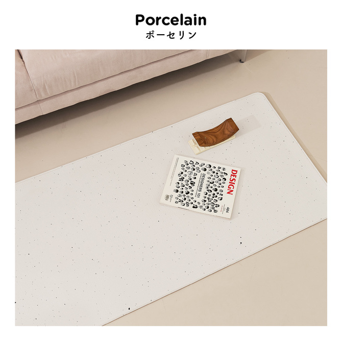 クッションマット PVCマット 抗菌 床 玄関 フロアマット 防水 ペット 床 ダイニングマット チェアマット 長方形 140cm×180cm Dogzari ecf02 | ECOFOAM | 07
