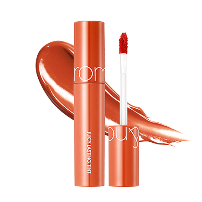 romnd リップ ジューシーラスティングティント JUICY LASTING TINT 08 APPLE BROWN 国内発送 ロムアンド ティント romand rn007