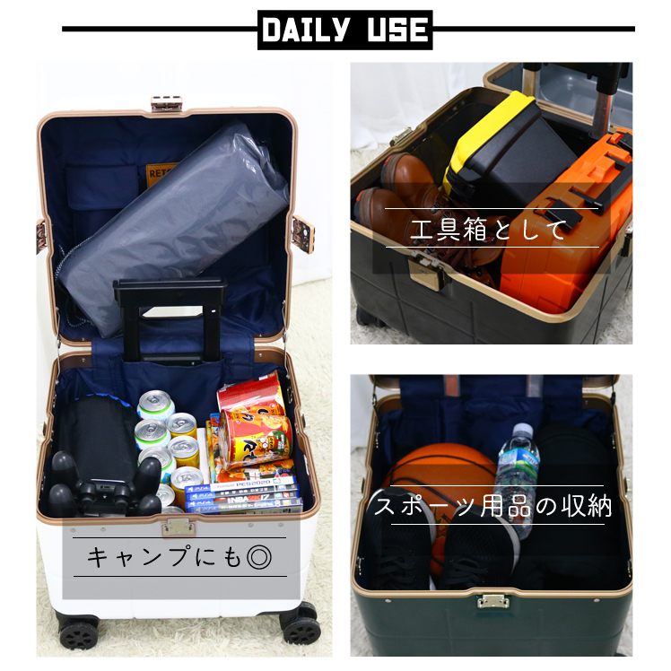 スーツケース 正方形 おしゃれ TSA ロック キャリーバッグ 軽量 キューブ型 ケース シンプル かわいい retoo cube rtk01 レビュー特典付