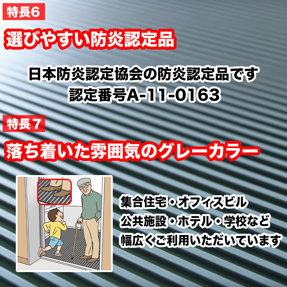 エレベーター用ゴムマット（灰/黒）厚さ3mm×幅1200mm×長さ1200mm程度 : elv3-1200-1200 : ゴムシート専門店  ゴムシート.com - 通販 - Yahoo!ショッピング