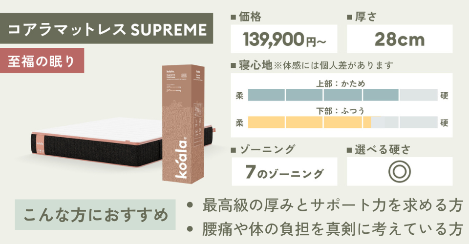 コアラマットレスSUPREME