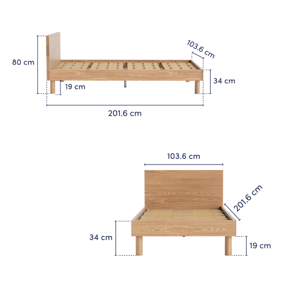 コアラマットレス コアラアーバンベッドフレーム シングル （ヘッド