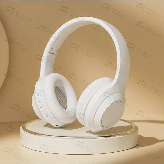 ワイヤレスヘッドホン イヤホン Bluetooth5.3 ヘッドセット HiFi高音質 クリア通話 マイク内蔵 ステレオサウンド ゲーミングイヤホン SDカード対応 |  | 02