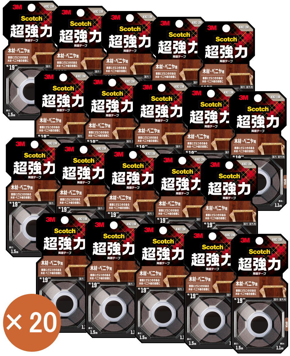 3M XRb` ͗ʃe[v ؍ށExjp KMZ-19R 20