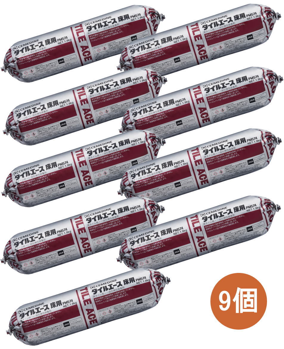 タイルエース 床用 1.9kg 5本セット 【公式通販】