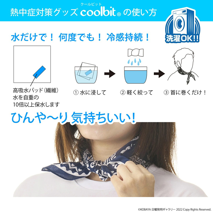 当店だけ！専用保冷剤付き ひんやり気持ちいい 冷却グッズ 首元 家族で