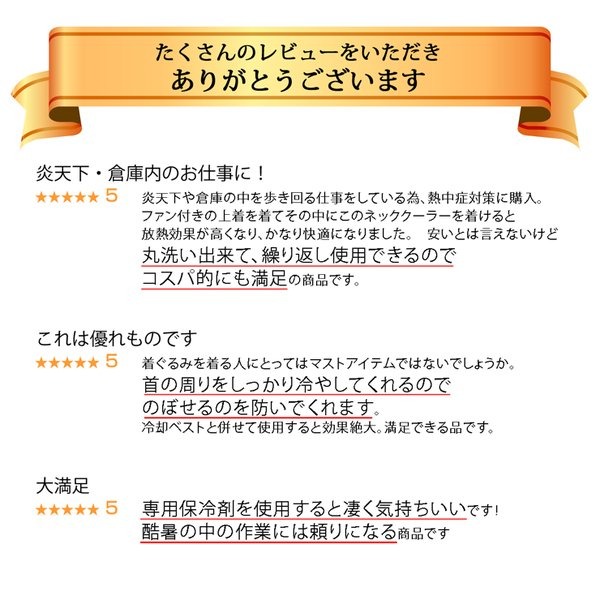 クールレジャー 水と保冷剤で首と背中を冷やすネッククーラ 熱中症対策