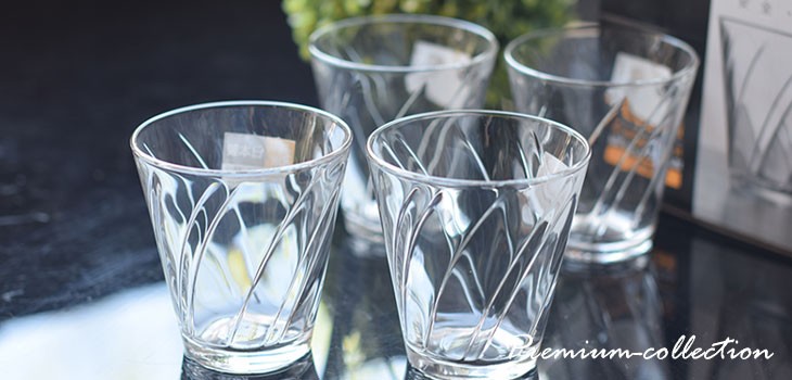 グラスセット ヴェローチェグラス4客セット 300ml 食洗機対応 : 小林