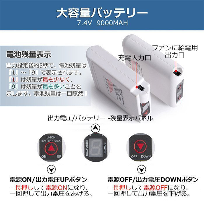 空調服セット フルセット バッテリー付き ファン付き 長袖 工事現場 作業着 おしゃれ 電動扇機付きジャケット EFウェア 真夏 猛暑  熱中症対策グッズ 父の日 :jxktf03:小林ファクトリー - 通販 - Yahoo!ショッピング