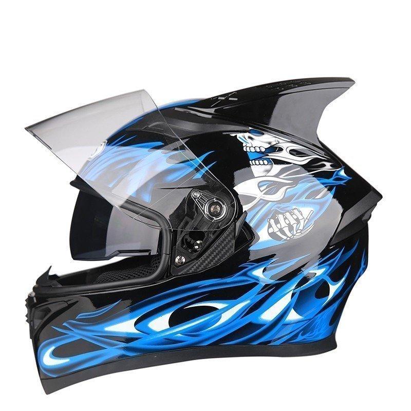 フルフェイスヘルメット オートバイクヘルメット AIS-607 フリップアップ オンロード ダブルシールドヘルメット フルフェイス システムヘルメット  :p202145740112:小林ファクトリー 通販 