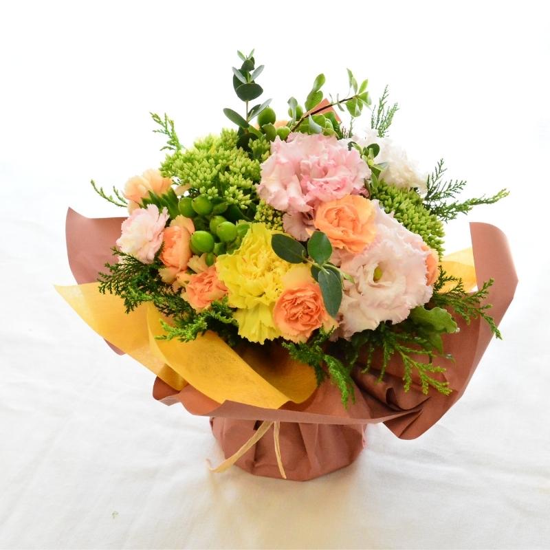 お中元2025 お盆 花束 誕生日 花 ブーケ ラッピングのまま飾れる フラワーギフト フラワーアレンジメント スタンディング 生花 お祝い 贈呈 プレゼント | ブーケ 花とギフトの店 ARNE | 06