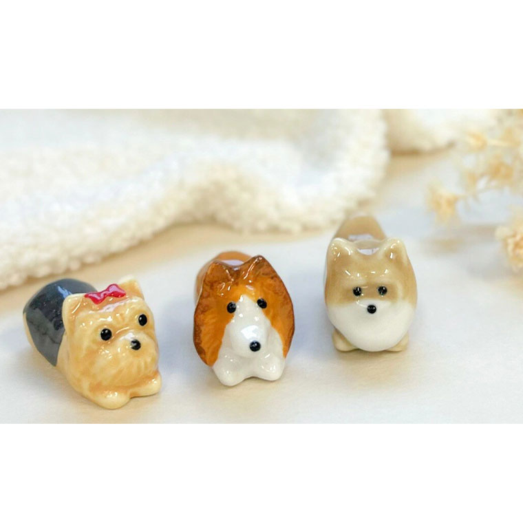箸置き 犬 わんこ 陶器 かわいい 可愛い お...の詳細画像3