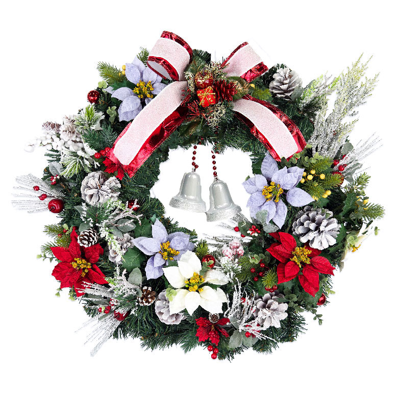 クリスマスリース 60cm（フラワーリース） | 花、ガーデニング の