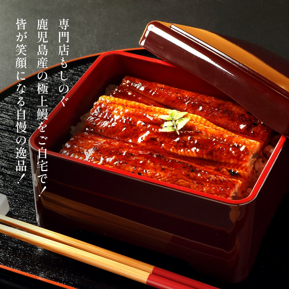 お中元熨斗つき　国産うなぎ蒲焼140g×4尾入+たれ5個 ギフト包装・熨斗・表書きOK 【鹿児島県産 うなぎ蒲焼 140g×2尾