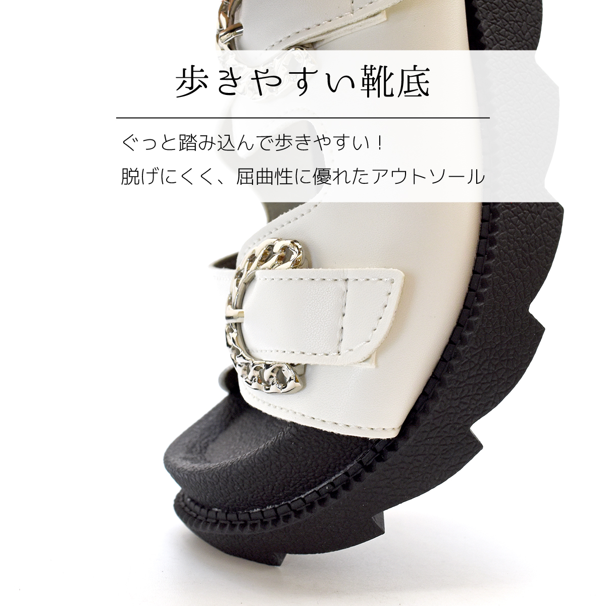 フラット 厚底 サンダル レディース シンプル ダブルベルト バックレス つっかけ 歩きやすい 痛くない 柔らかい #2015 |  | 04
