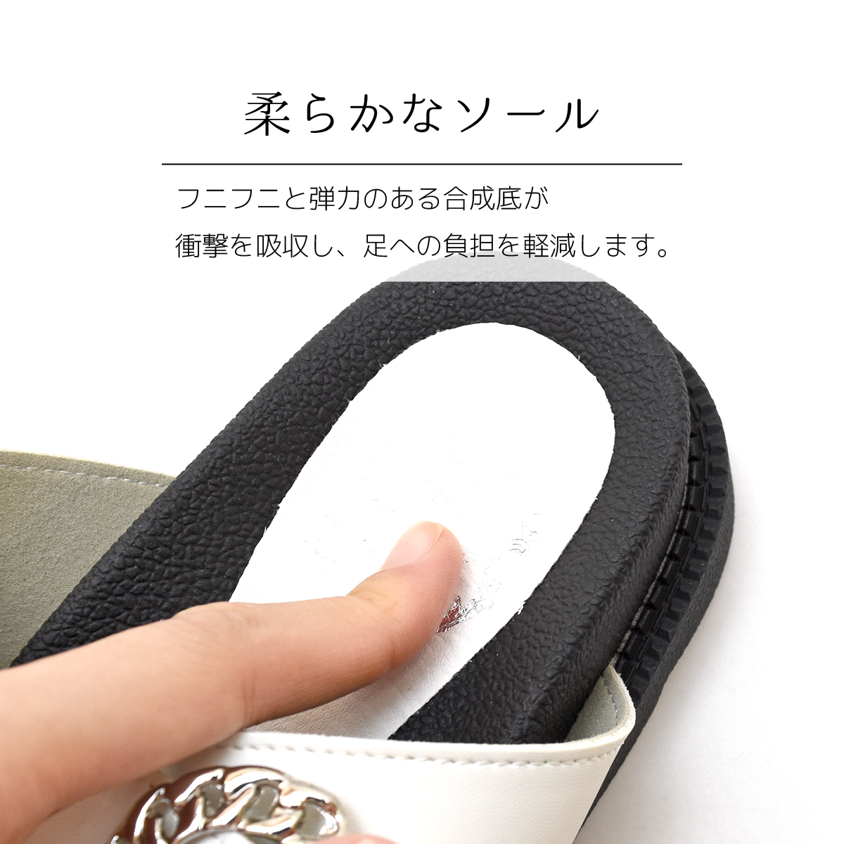 フラット 厚底 サンダル レディース シンプル ダブルベルト バックレス つっかけ 歩きやすい 痛くない 柔らかい #2015 |  | 05