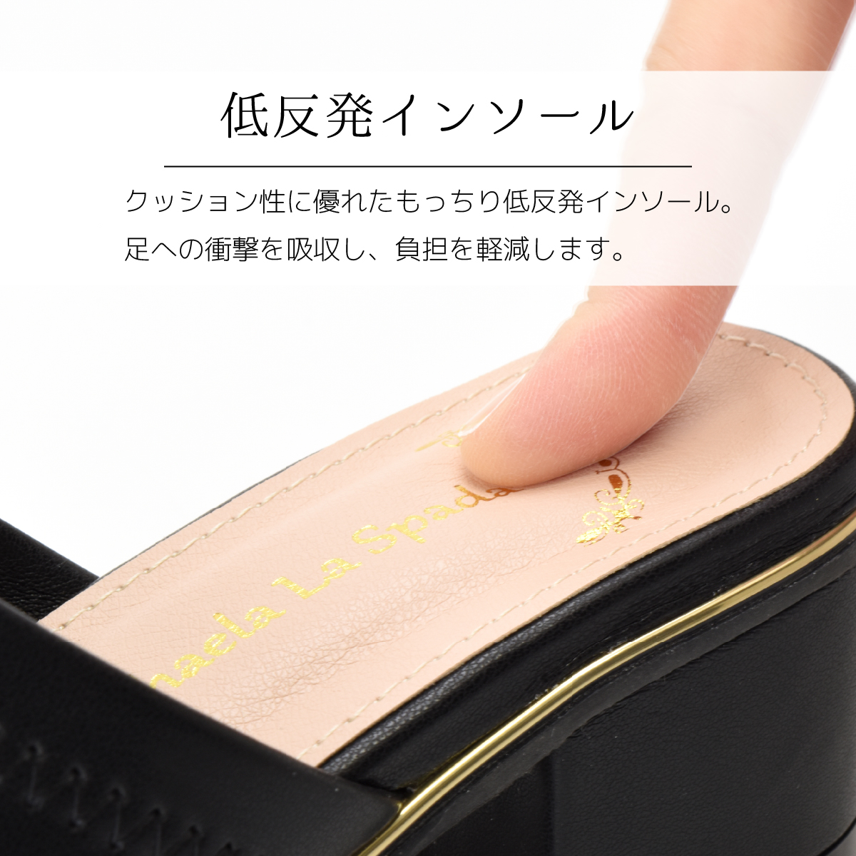 ストレッチ ミュール サンダル スクエアトゥ レディース 太ヒール チャンキーヒール オープントゥ 可愛い 痛くない 歩きやすい ローヒール #2030 |  | 05