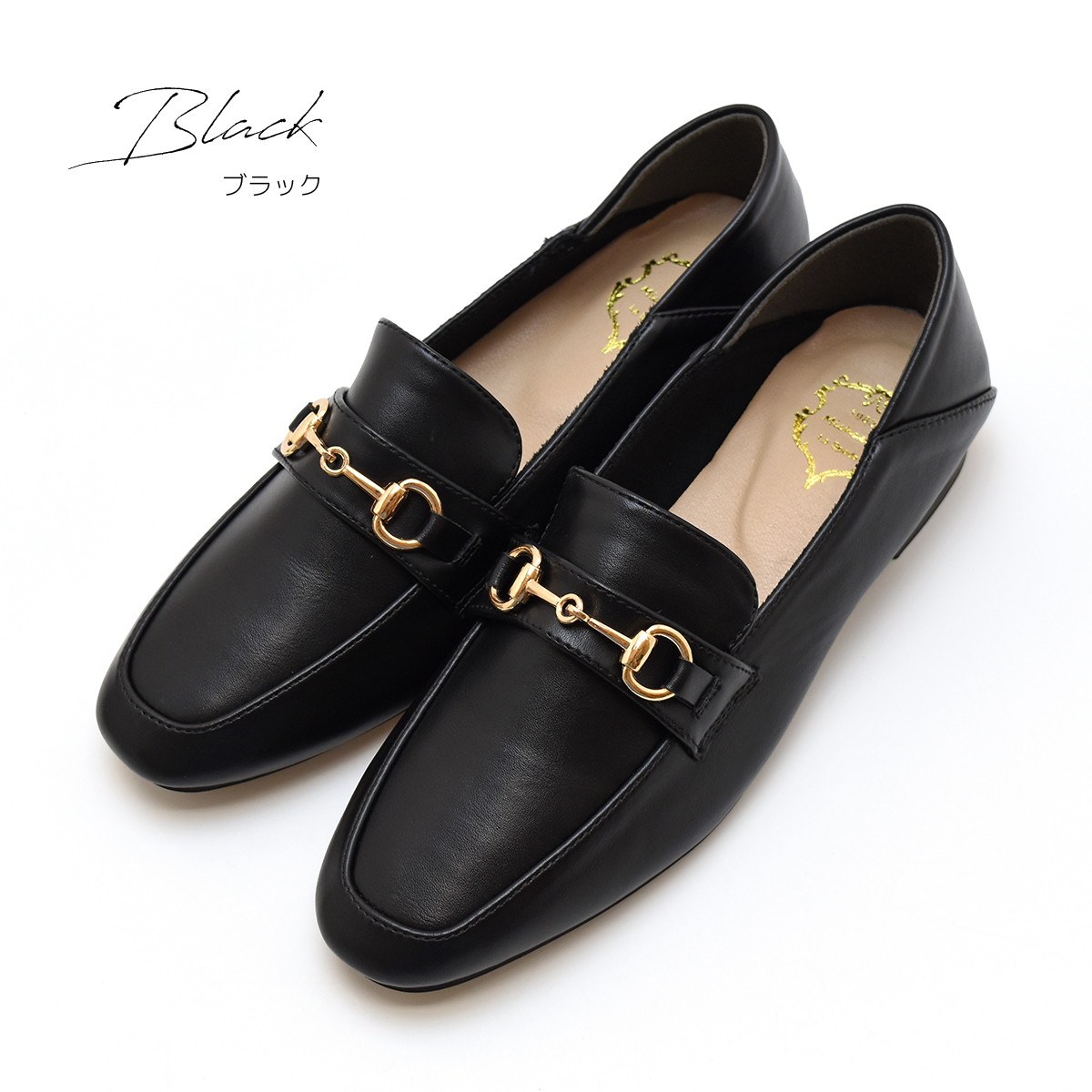 踵が踏める ビット ローファー ローヒール 柔らかい 2cmヒール レディース チャンキーヒール スタックヒール オフィス #209 |  | 01