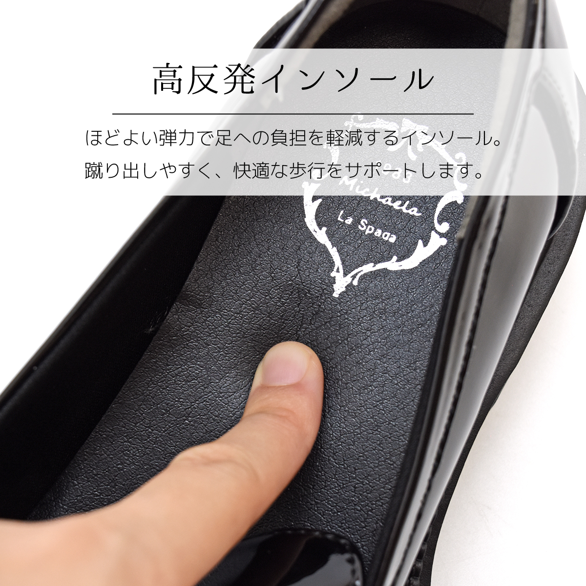 厚底 エナメル ローファー ローヒール 4.5cmヒール レディース チャンキーヒール タンクソール バックル ベルト マニッシュ カジュアル #210 |  | 04