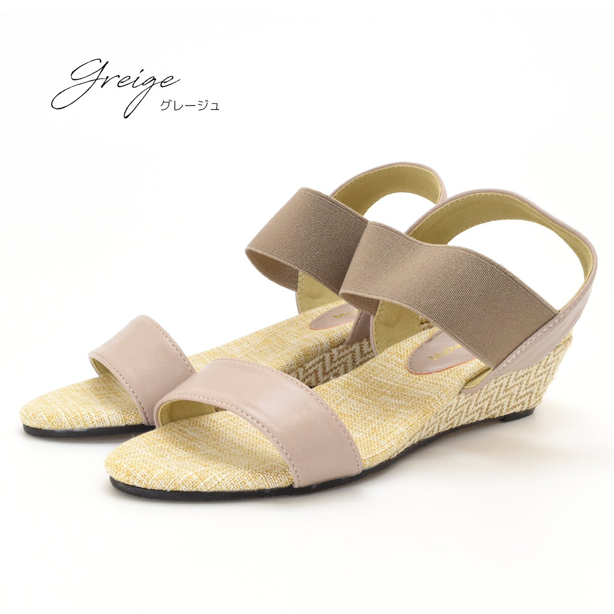 サンダル レディース ストラップ 脱げない 靴 歩きやすい ゴムベルト 痛くない 走れる ウエッジソール きらきら 軽い 夏 #2135 |  | 02