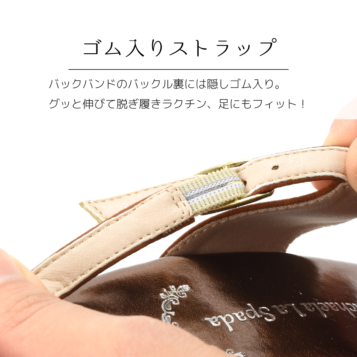 バックバンド サンダル 厚底 レディース 靴 歩きやすい おしゃれ ビジュー ウエッジヒール ウエッジサンダル ハイヒール オープントゥ #2155 |  | 08