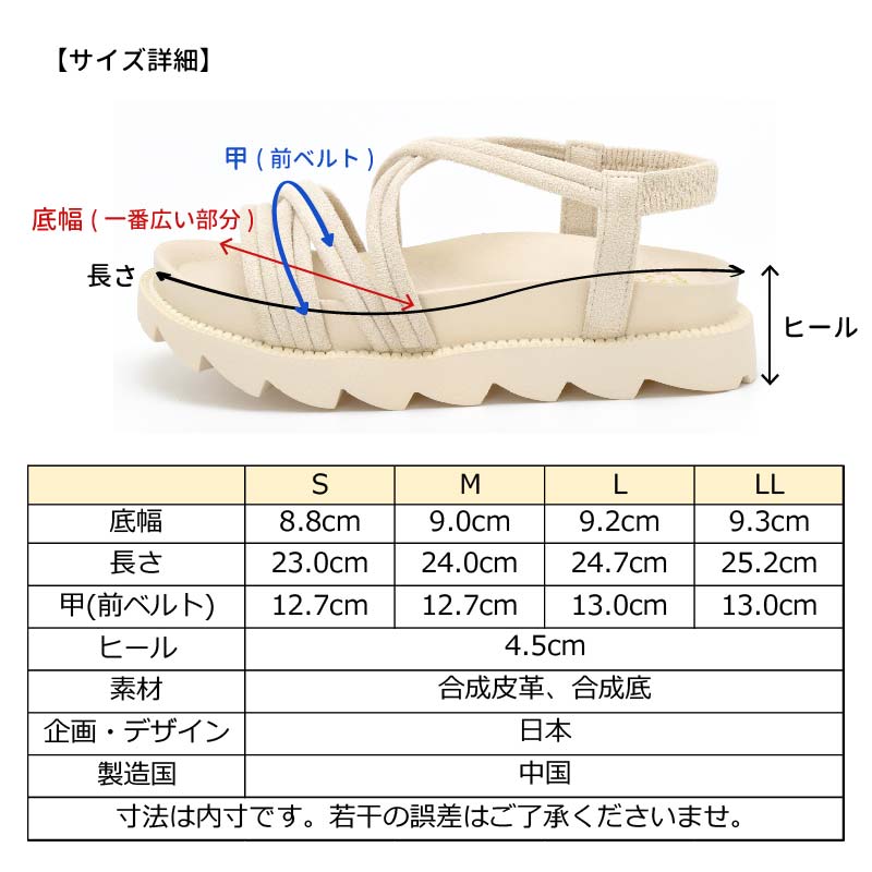 サンダル レディース 厚底 歩きやすい ストラップ 夏 ローヒール ゴム バックスリング つっかけ ウエッジ ビーチサンダル 黒 ブラック #2213 |  | 13